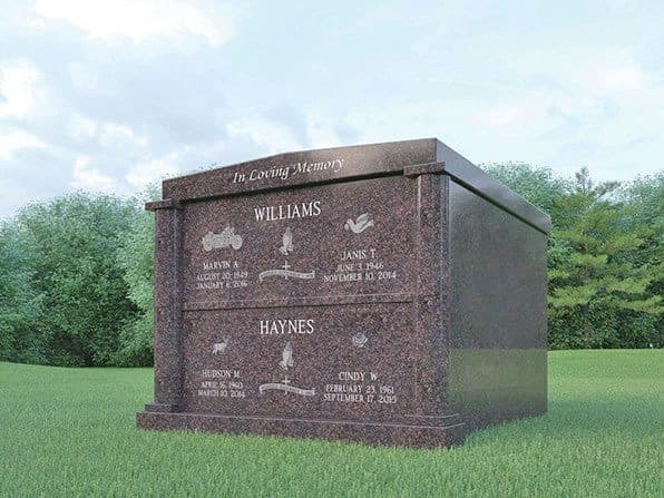 Four Crypt Mausoleum 3