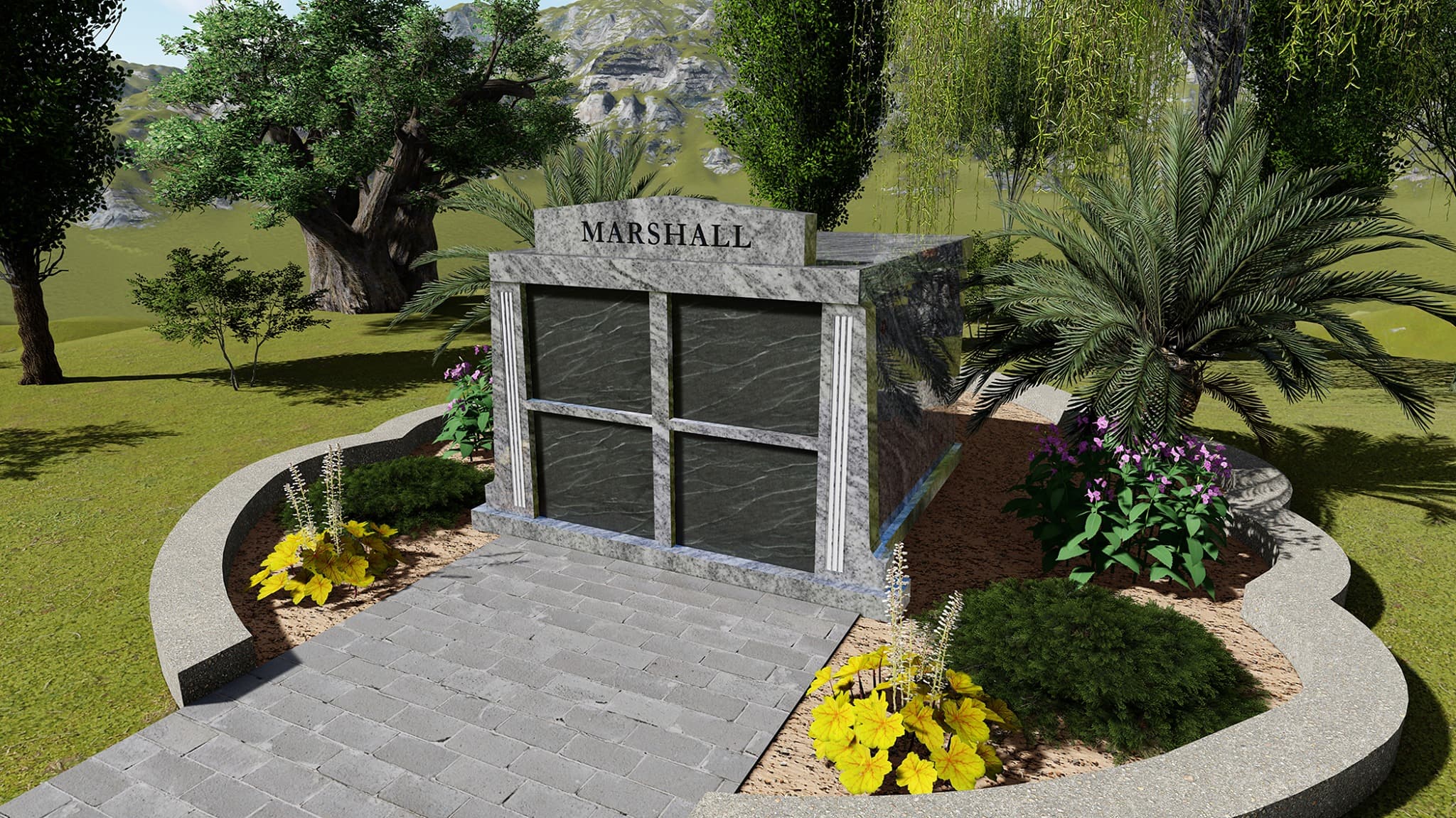 Four Crypt Mausoleum 6